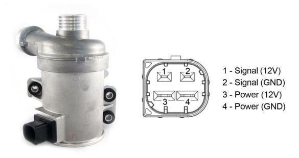 PIERBURG 400 ELEKTRISCHE WASSERPUMPE